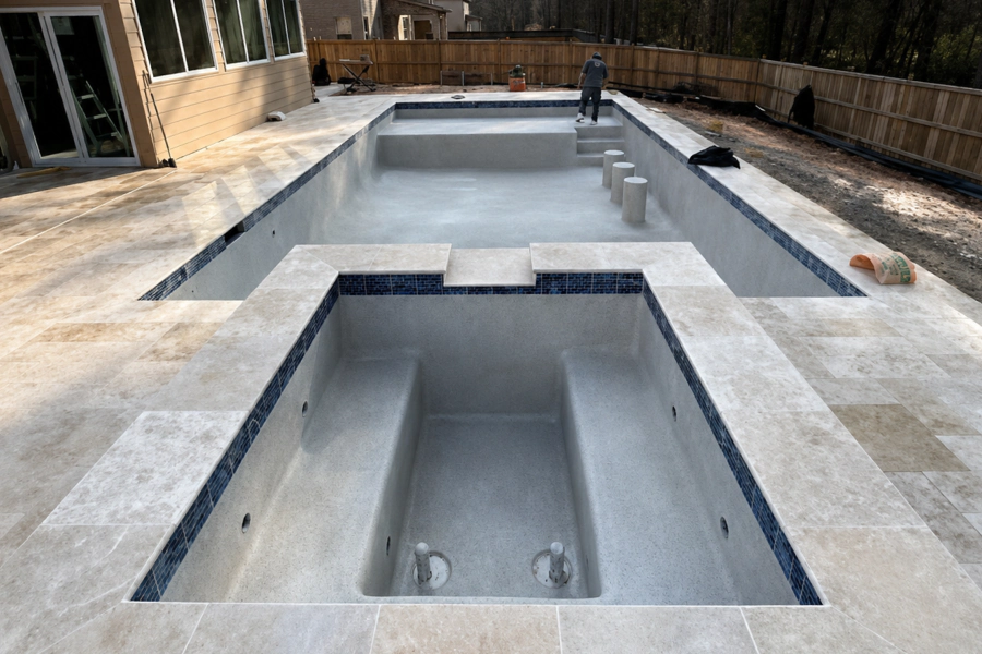 inground pool installation